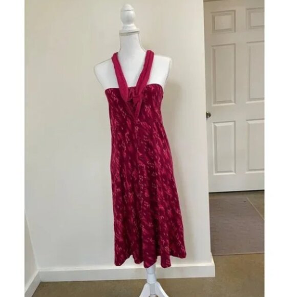 Kuhl Zerra Convertible Maxi Skirt/Dress Red  3 in 1 Styling NEW/Sample - Picture 4 of 10